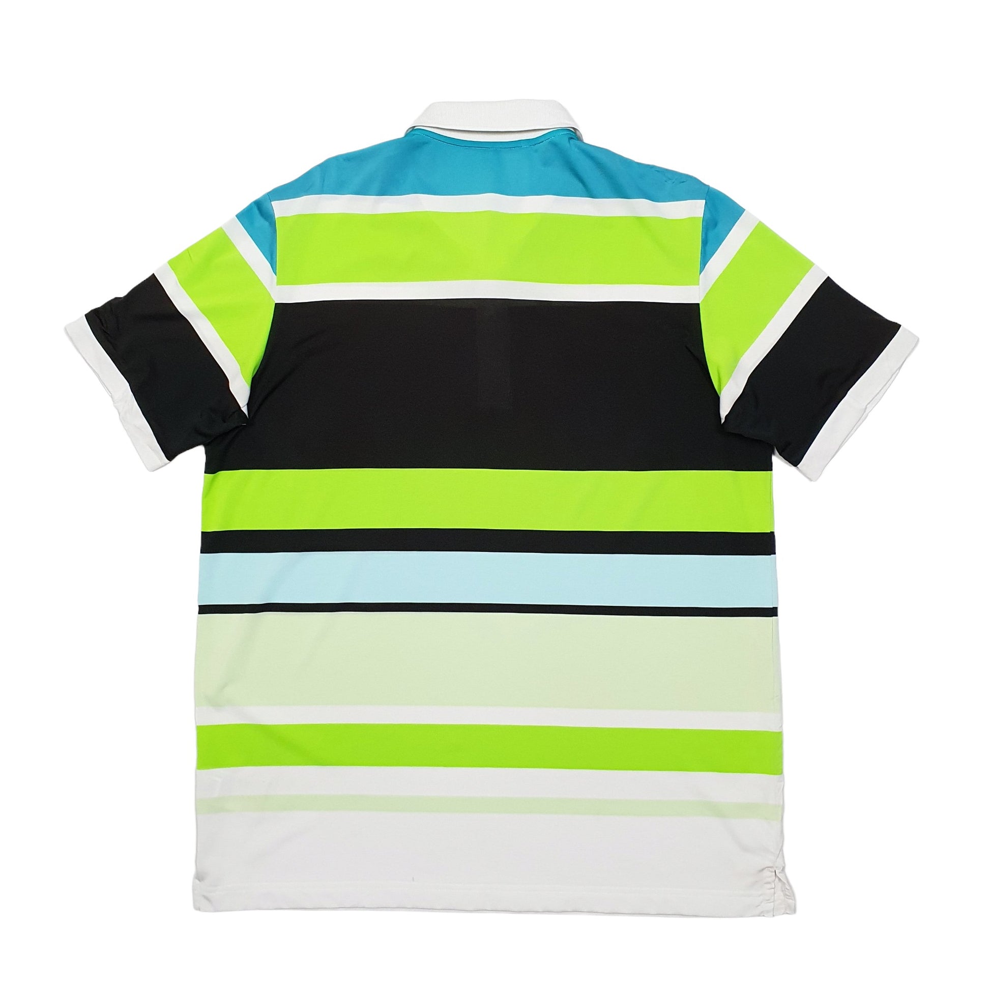 Adidas Short Sleeve Polyester Polo Shirt Green