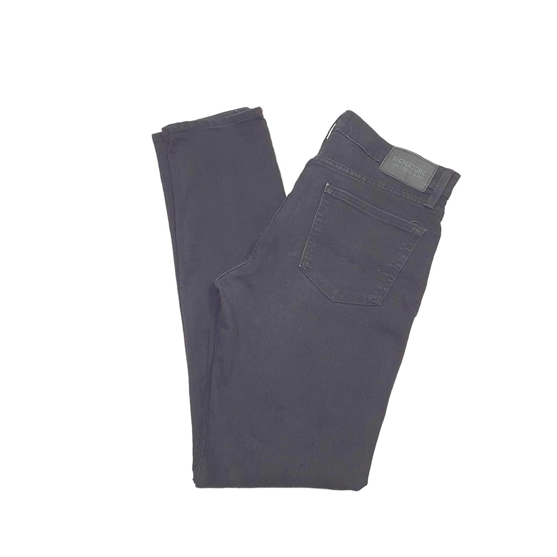 Levis Signature Slim Fit Stretch Jeans W34 L34 Black