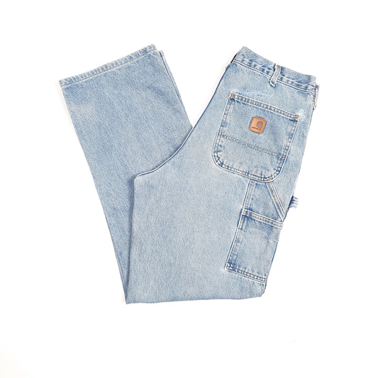 Carhartt Carpenter Loose Fit Jeans W34 L34 Blue