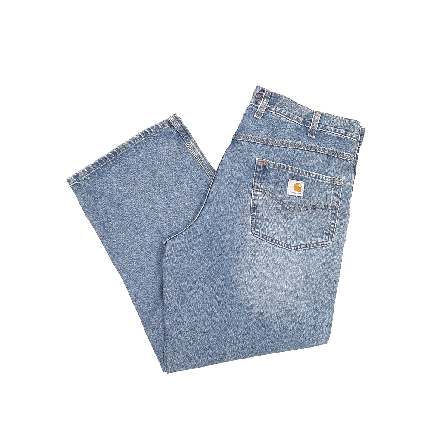 Carhartt Casual Loose Fit Jeans W38 L30 Blue