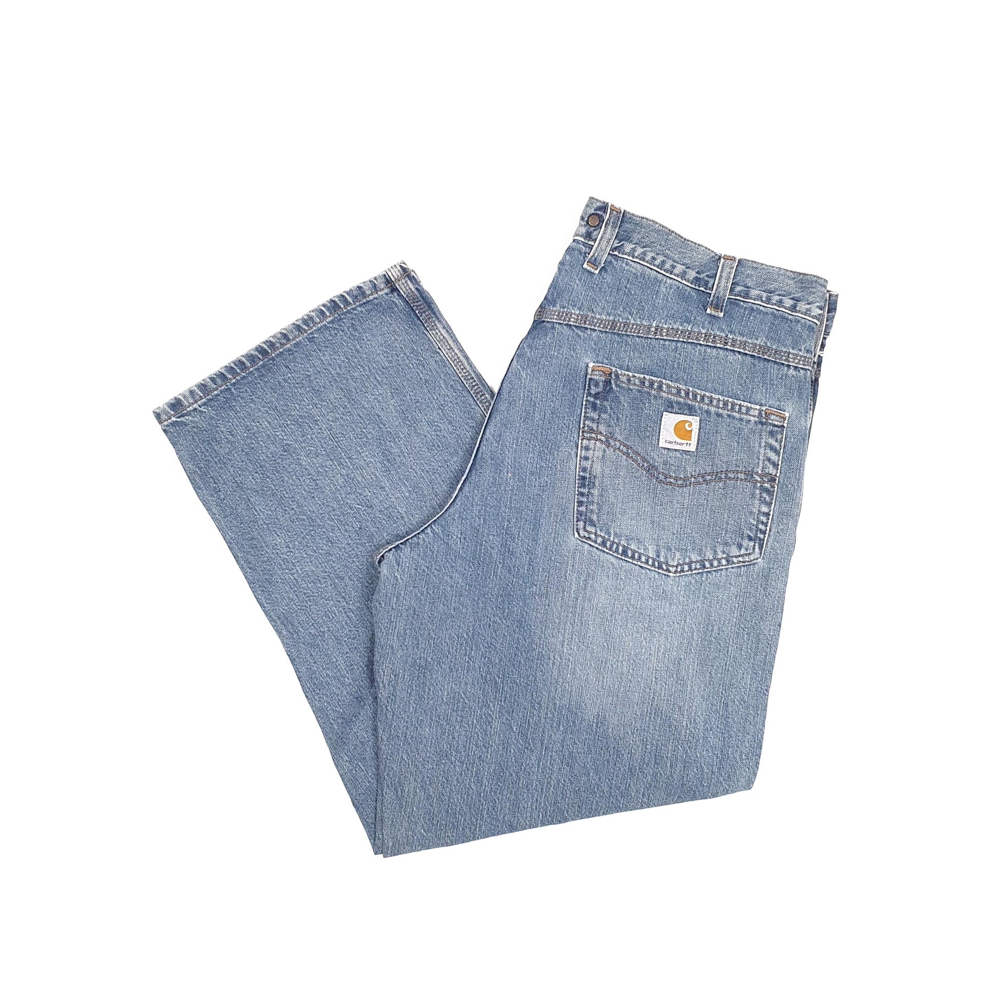 Carhartt Casual Loose Fit Jeans W38 L30 Blue