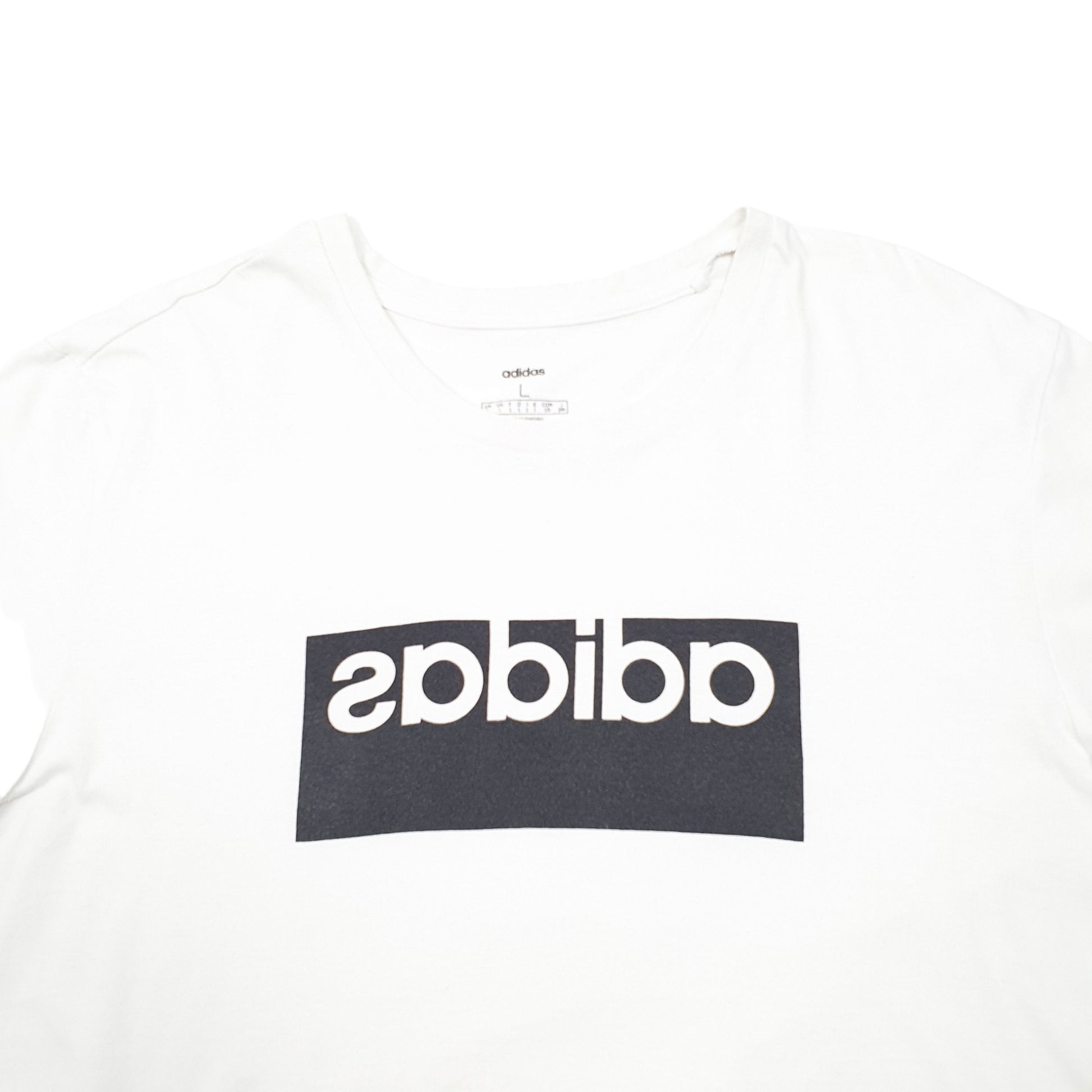 Adidas Short Sleeve T Shirt White