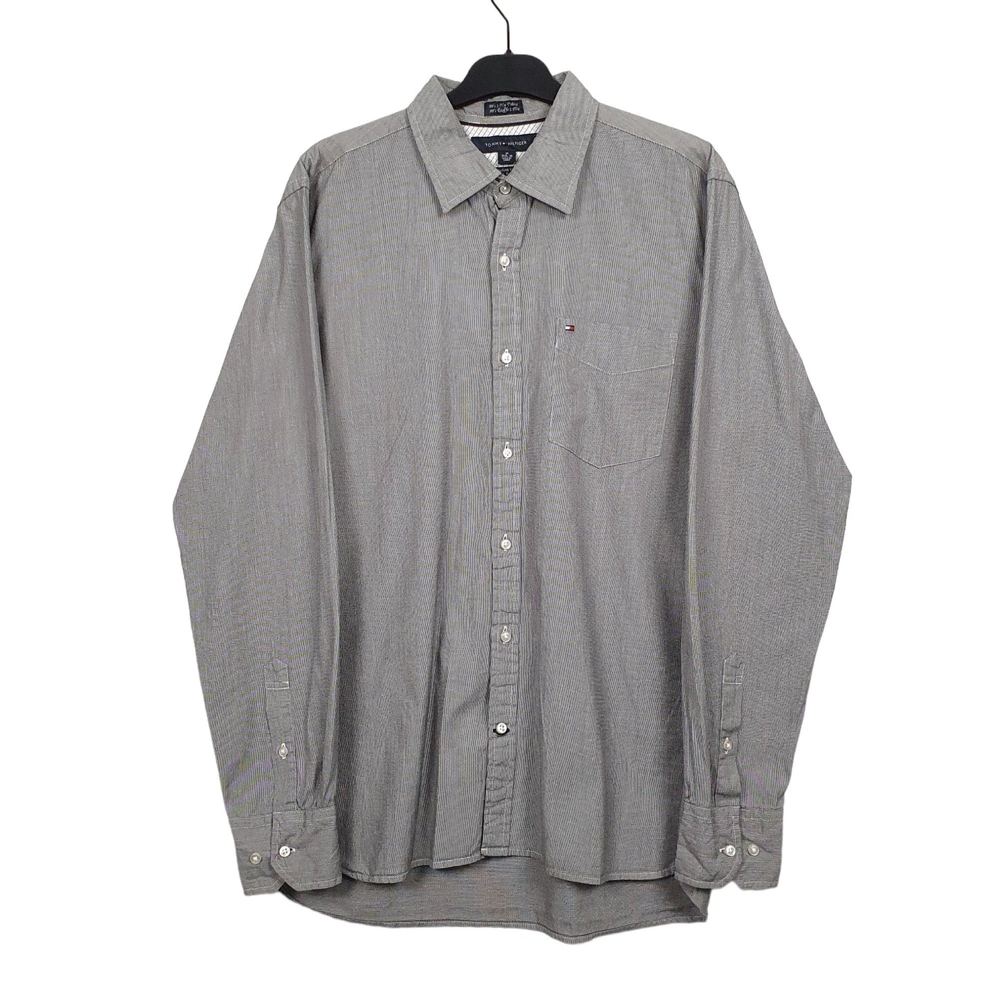 Grey Tommy Hilfiger Long Sleeve Shirt