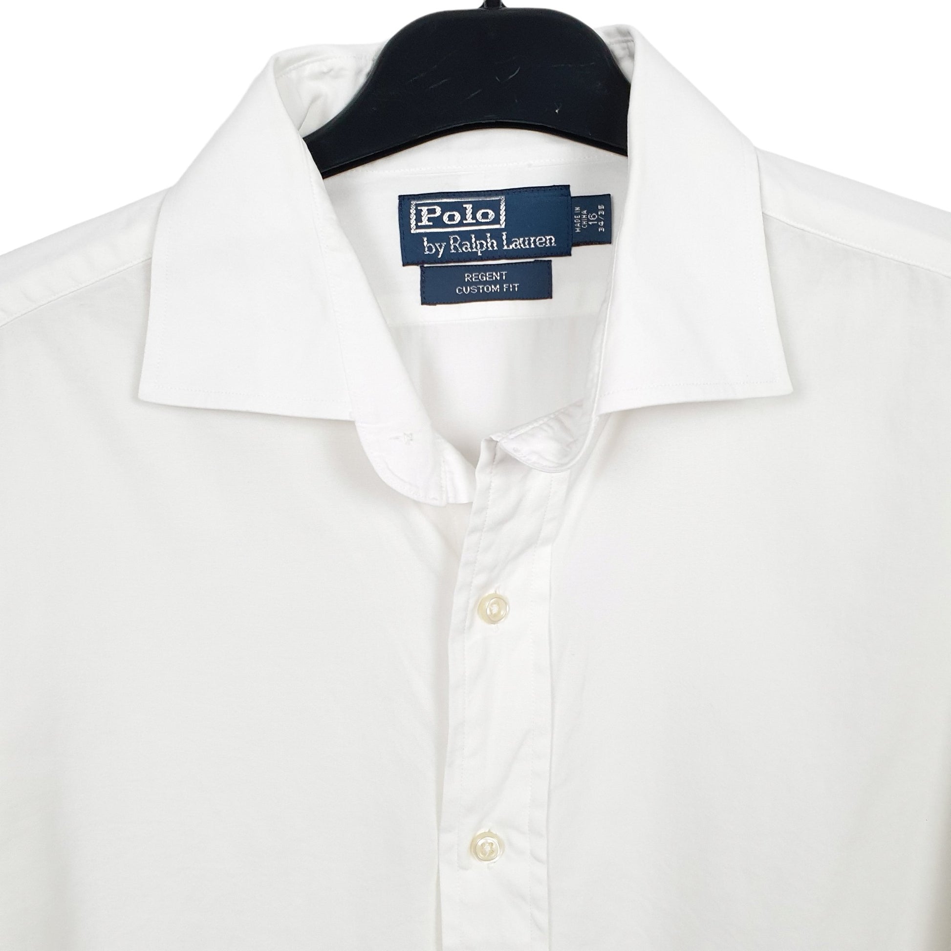 Mens White Ralph Lauren  Long Sleeve Shirt