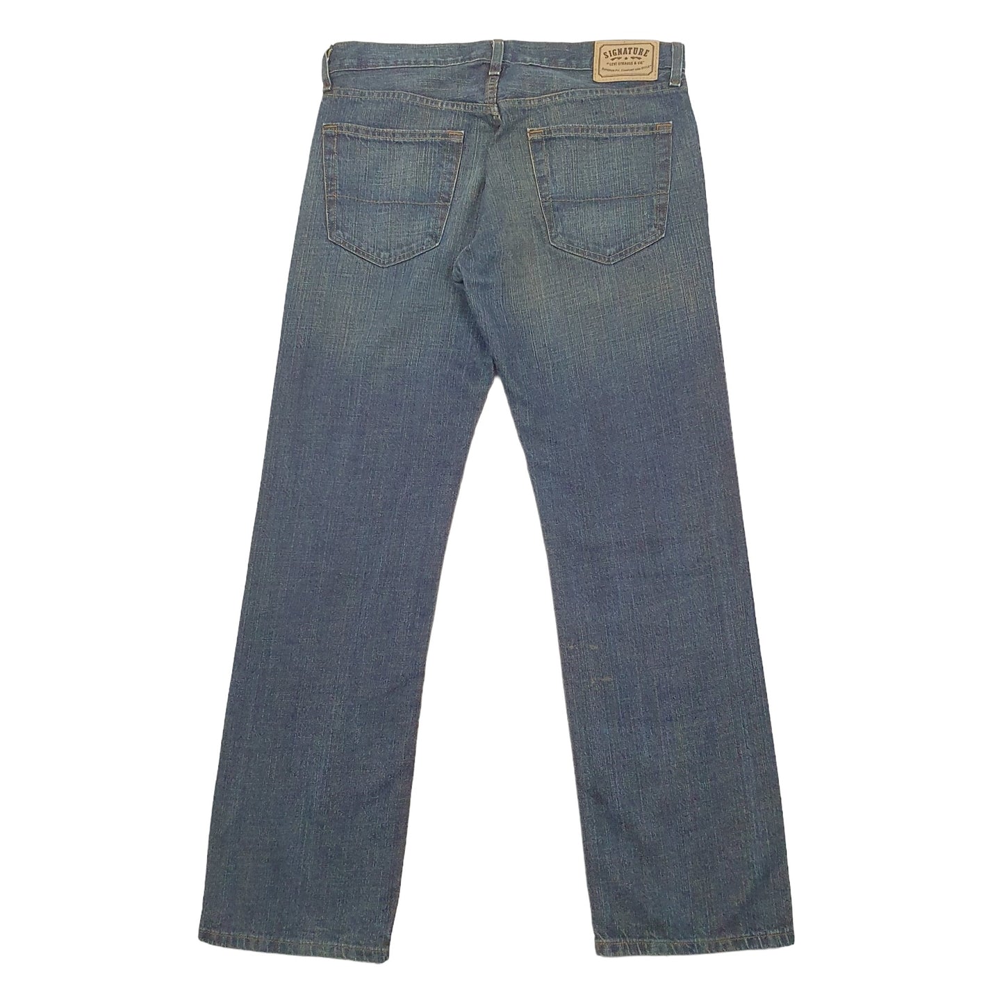 Levis Signature Regular Fit Jeans W32 L32 Blue