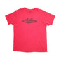 Mens Red Columbia Sportswear  Short Sleeve T Shirt