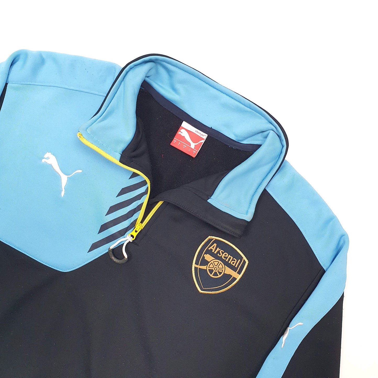 Puma Arsenal FC Football Quarter Zip M Navy