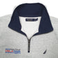 Mens Grey Nautica Lifeguard Championships Quarter Zip Jumper