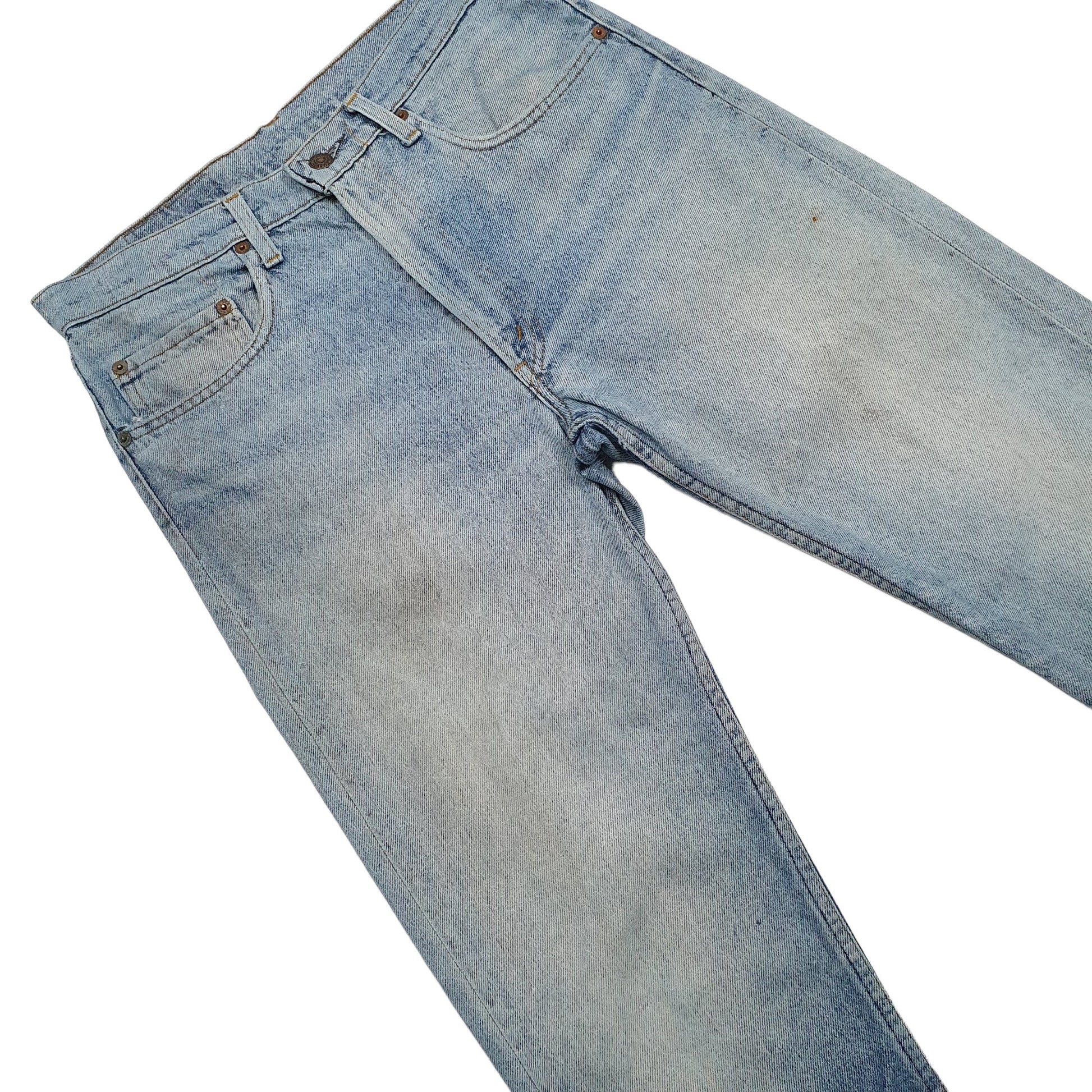 Mens Blue Levis  505 JeansW32 L34