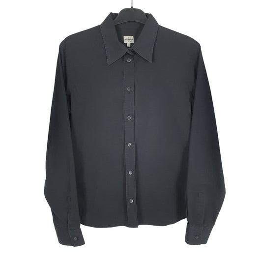 Calvin Klein Long Sleeve Regular Fit Shirt Black