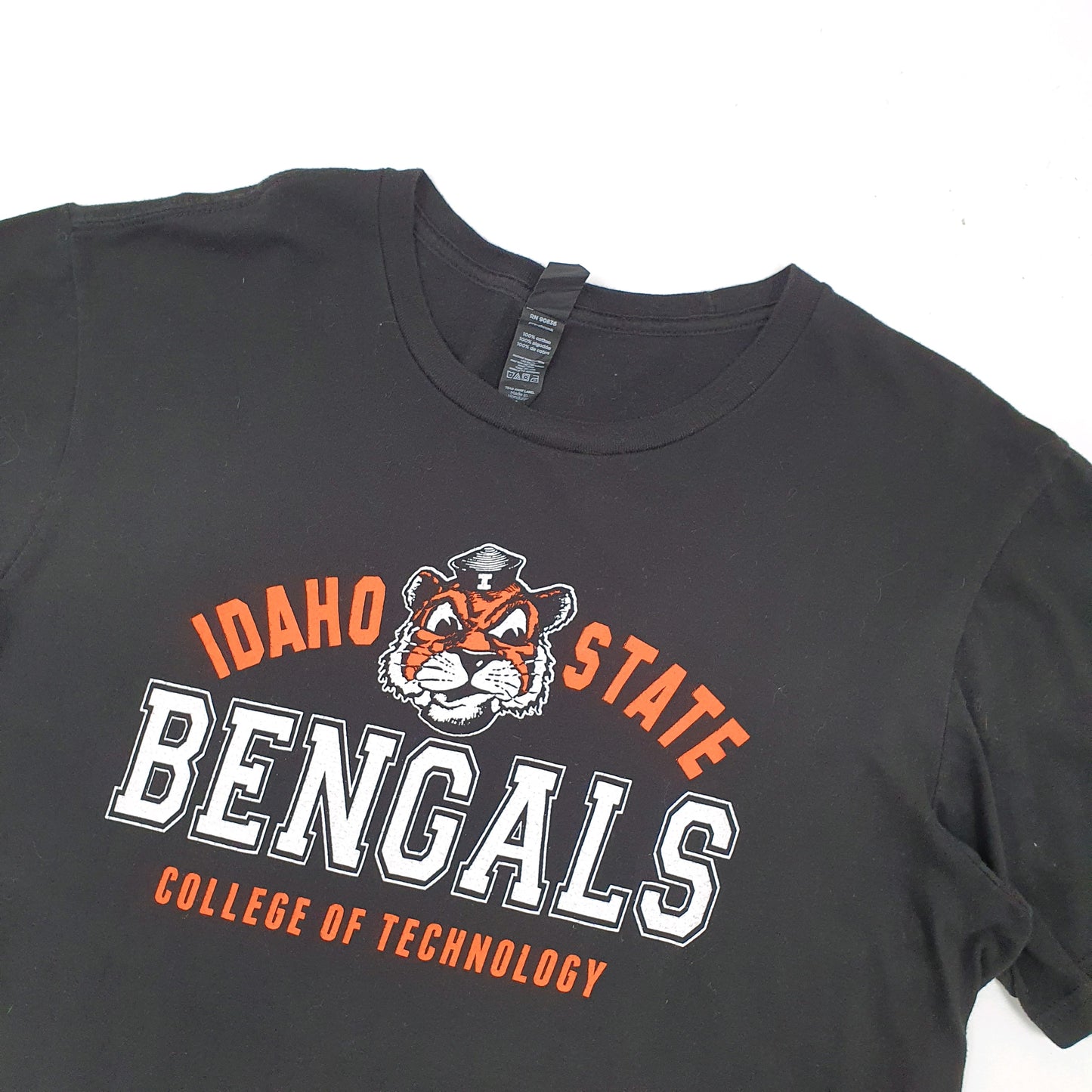District USA College Idaho State Bengals Short Sleeve T Shirt Black