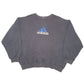 Mens Black Adidas Vintage Crewneck Jumper