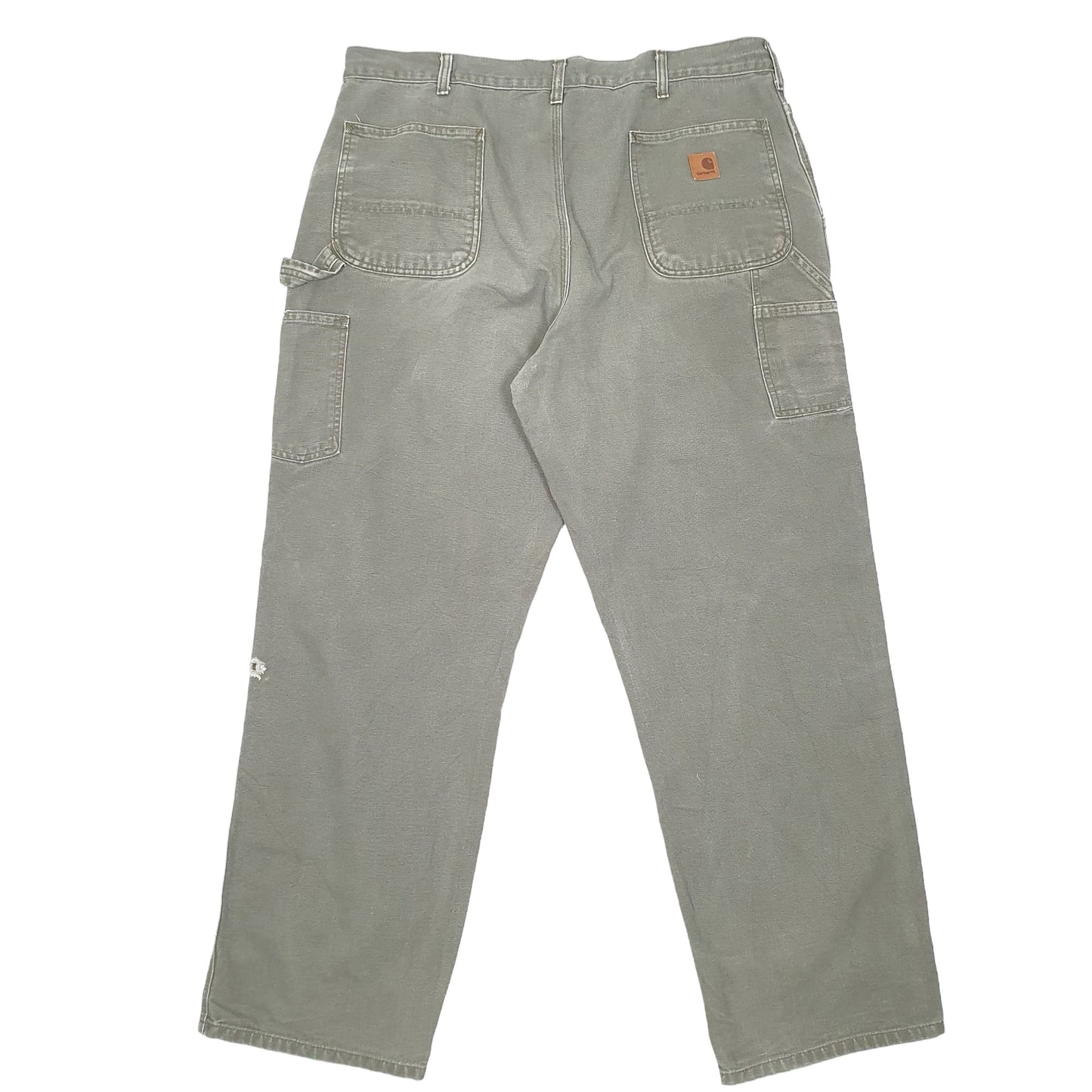Mens Khaki Carhartt  Carpenter Trousers