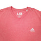 Adidas Short Sleeve T Shirt Red