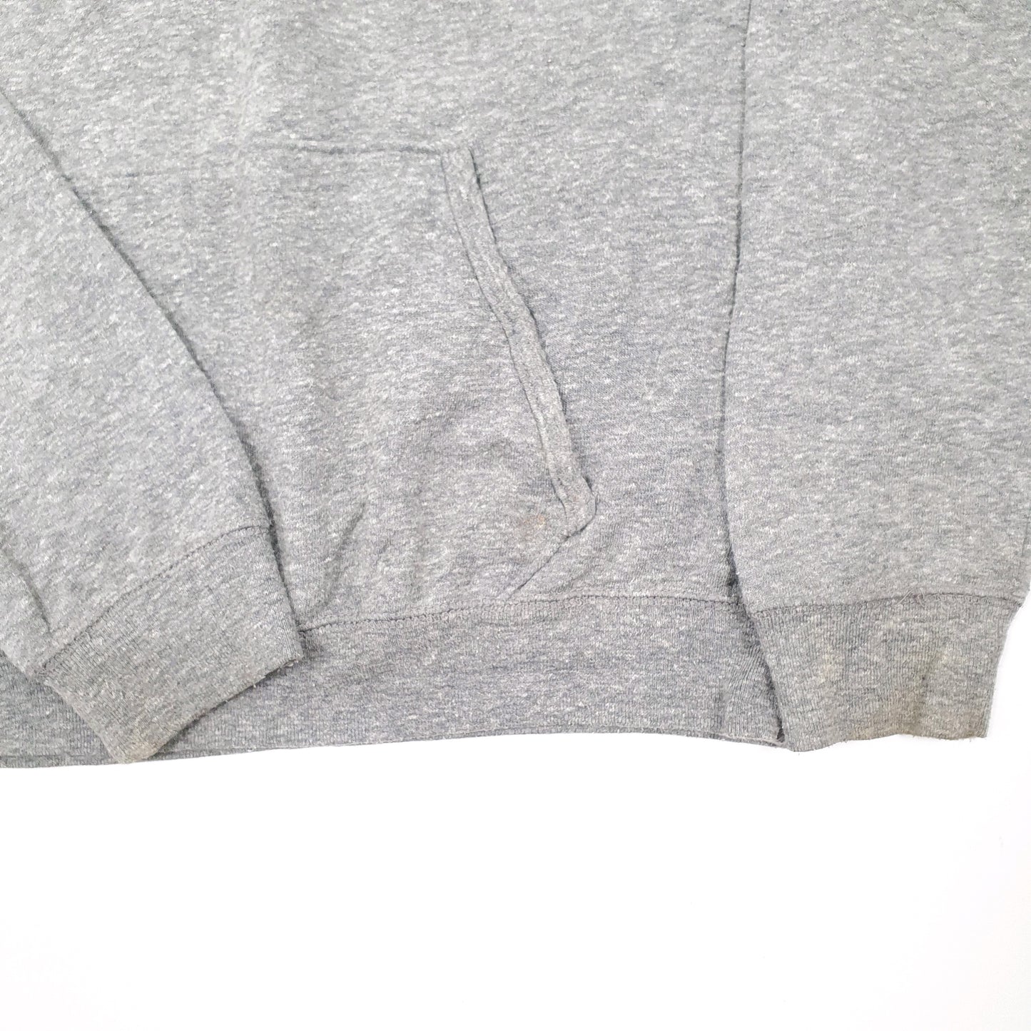 Mens Grey Triblend Sweats USA College Washington Quarter Zip Jumper