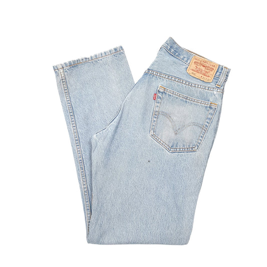 Mens Blue Levis 505 JeansW34 L32
