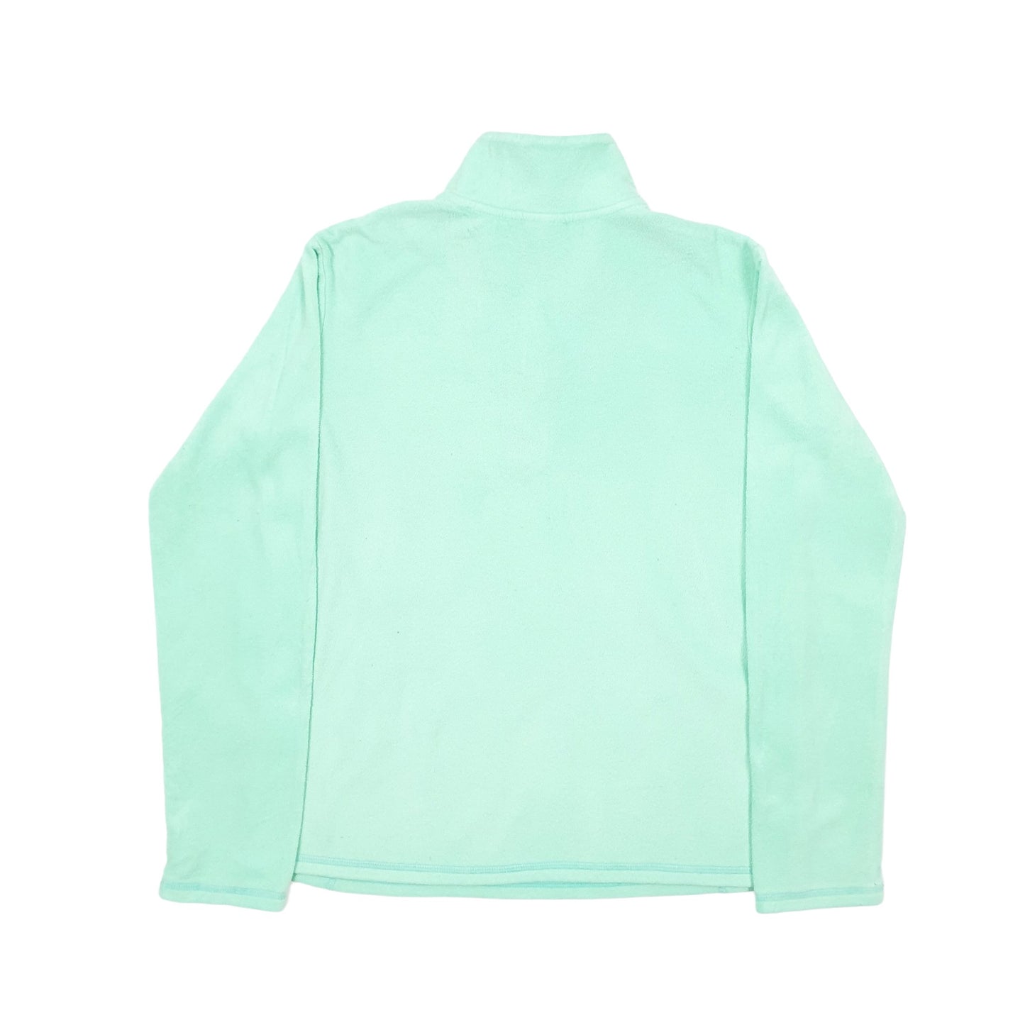 Champion Womens Quarter Zip Fleece XS Green