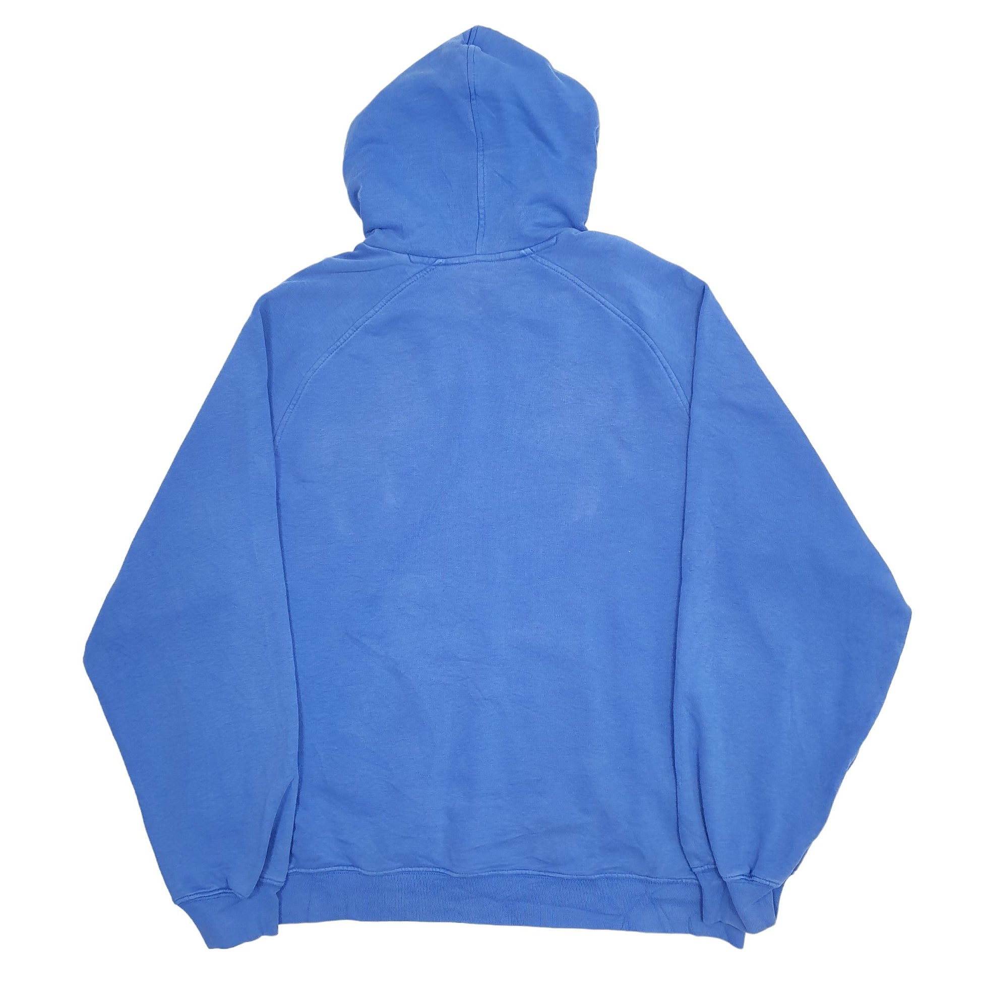Mens Blue Nike 2000s Vintage Hoodie Jumper