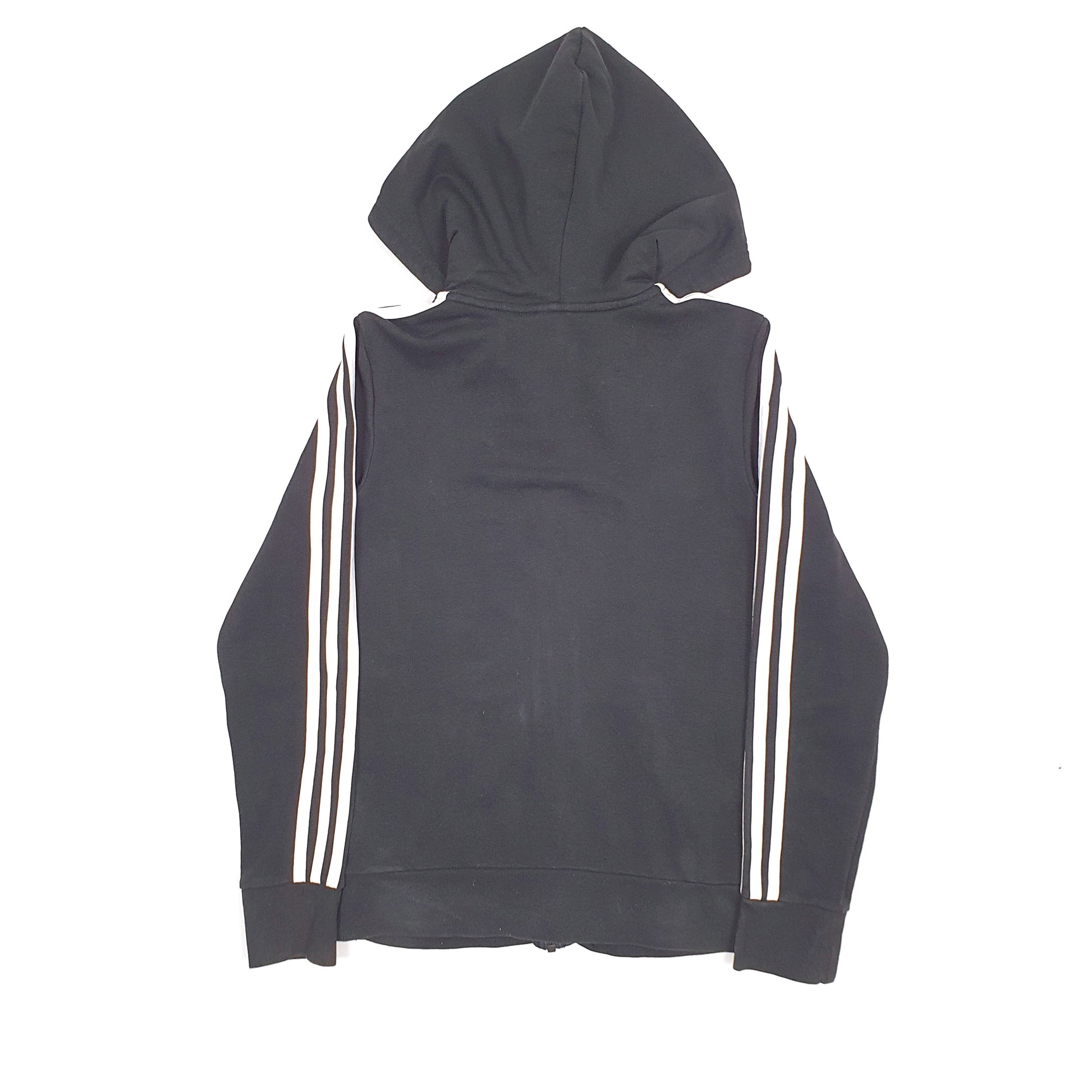 Womens Black Adidas  Full Zip Jumper