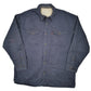 Mens Navy Levis Sherpa Fleece Lined Shacket Over Shirt Coat