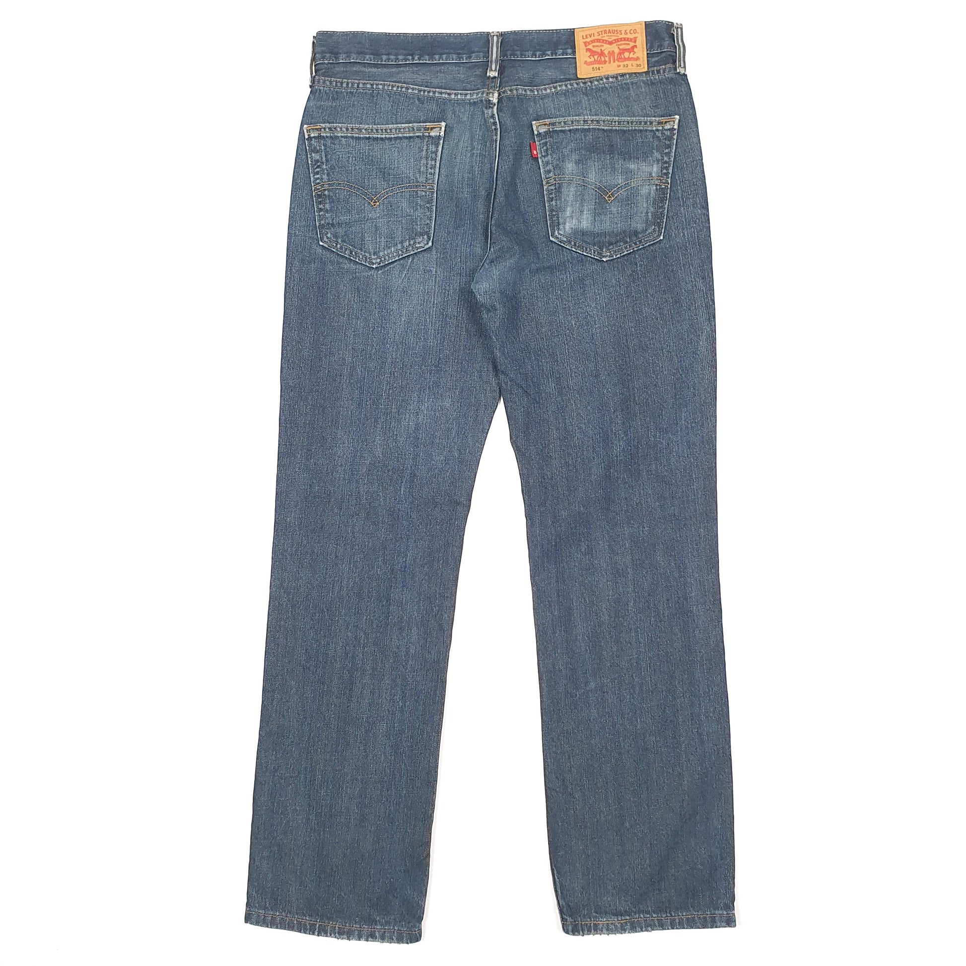 Levis 514 Straight Fit Jeans W34 L30 Blue