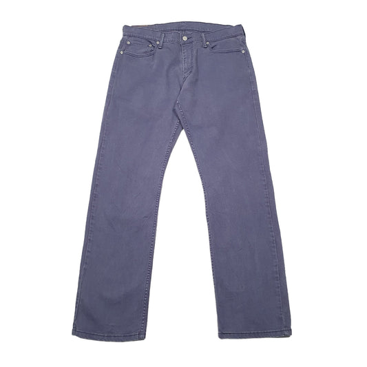 Levis 514 Straight Fit Jeans W34 L32 Blue
