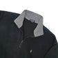 Nautica Quarter Zip Fleece XXL Black