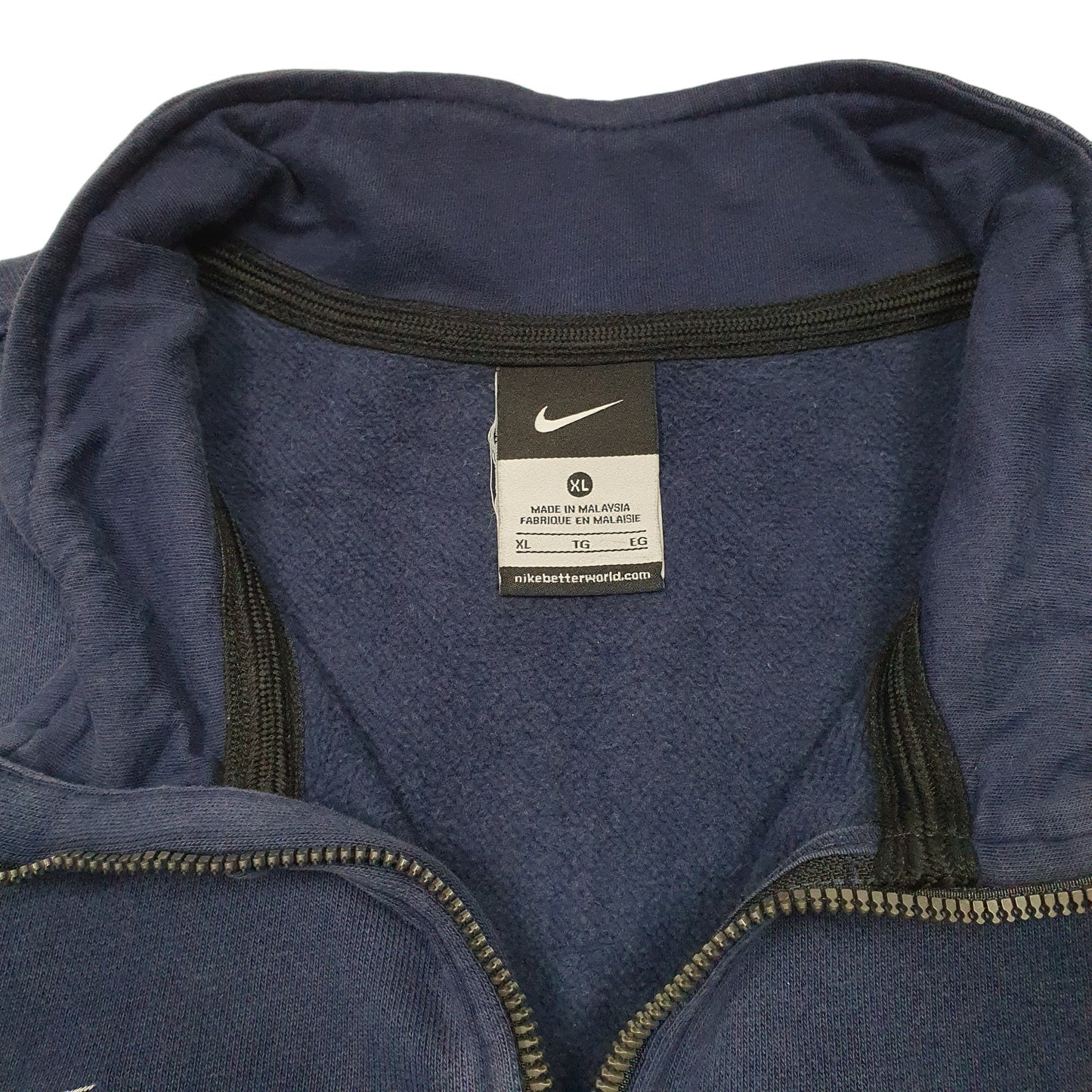  Navy Nike Glenridge Hockey Sweater Quarter Zip Jumper