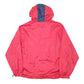 Mens Red Tommy Hilfiger Athletics Spellout Anorak Lightweight  Coat