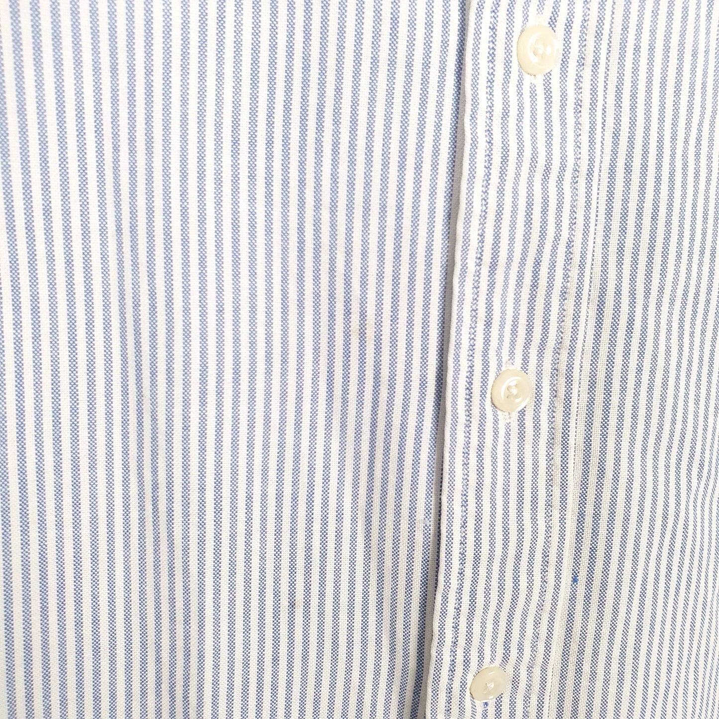 Ralph Lauren Long Sleeve Regular Fit Pinstripe Shirt Blue