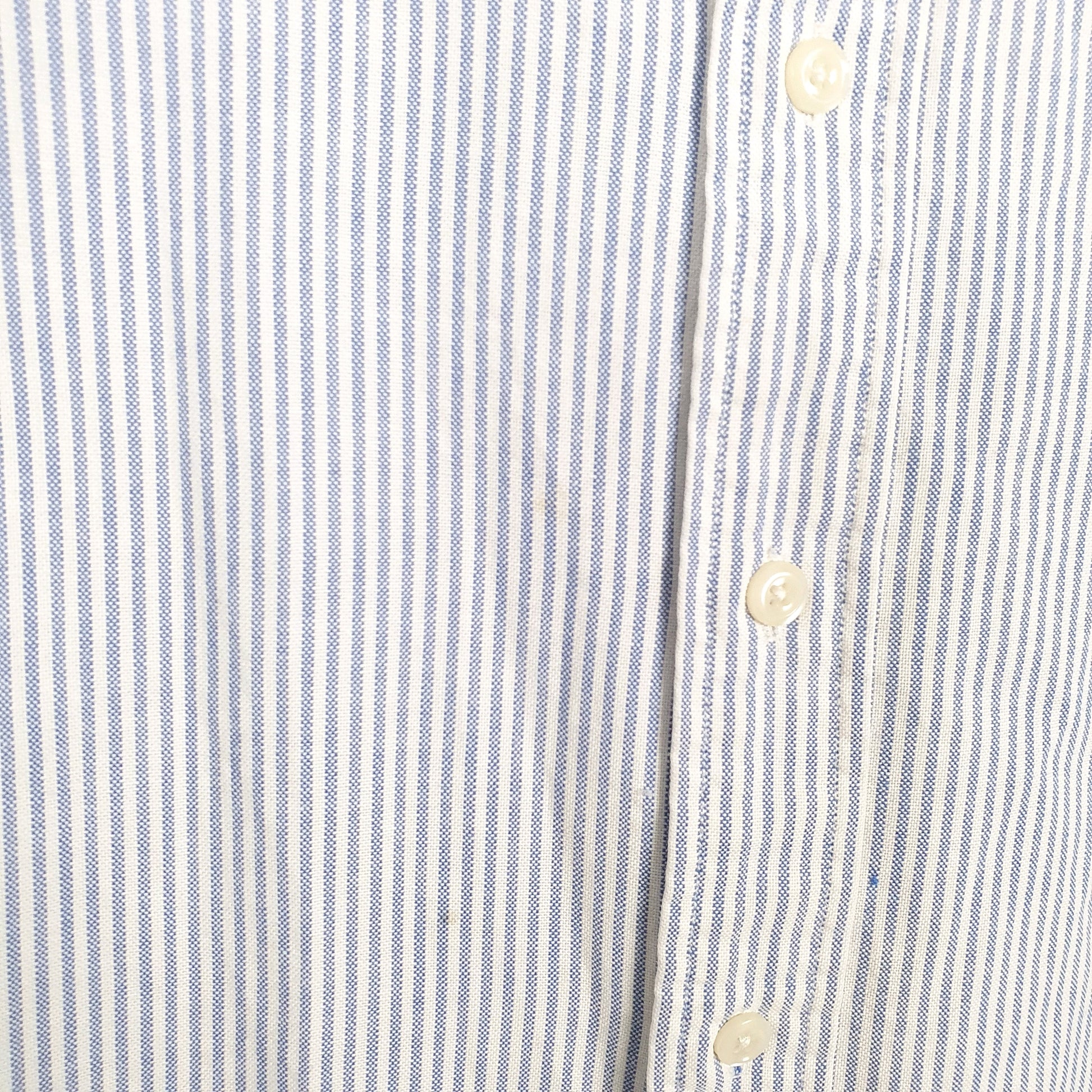 Ralph Lauren Long Sleeve Regular Fit Pinstripe Shirt Blue