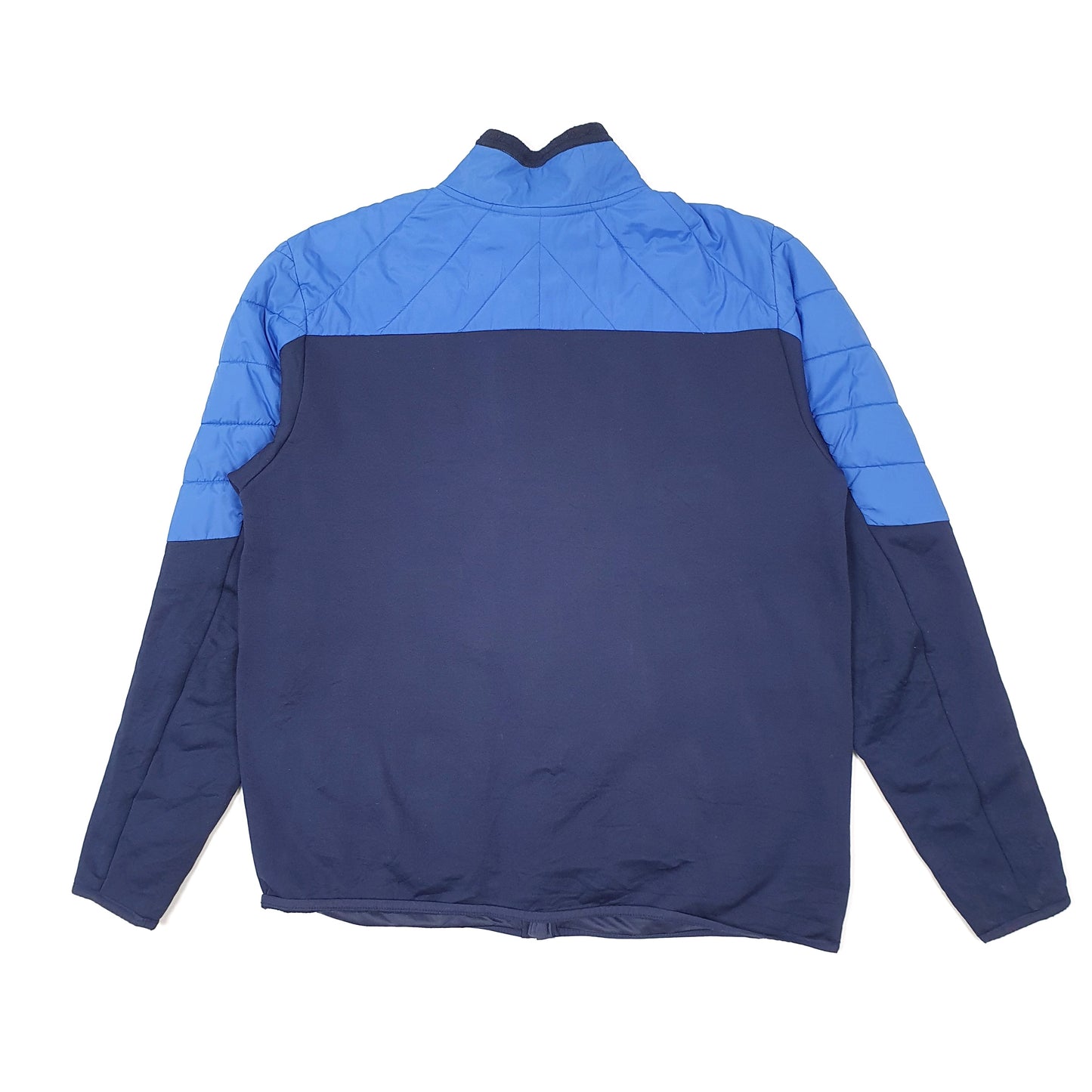 Mens Blue Champion Softshell Puffer Jacket Coat