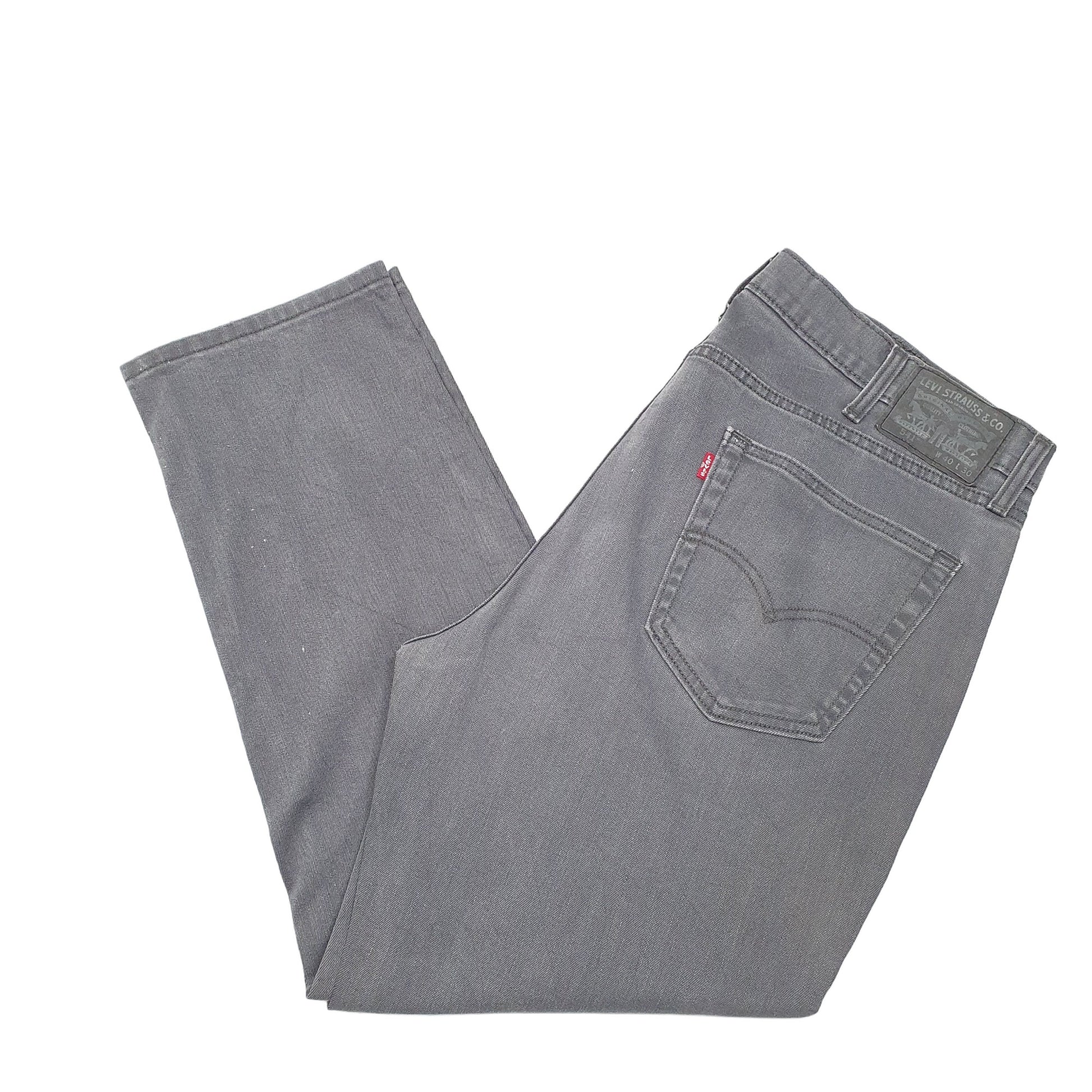 Mens Grey Levis Stretch 541 JeansW40 L29