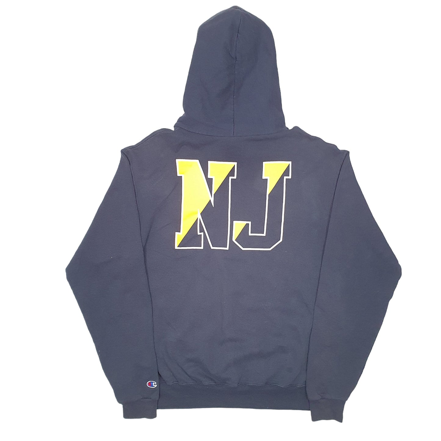 Mens Navy Champion College Of New Jersey Hoodie Jumper
