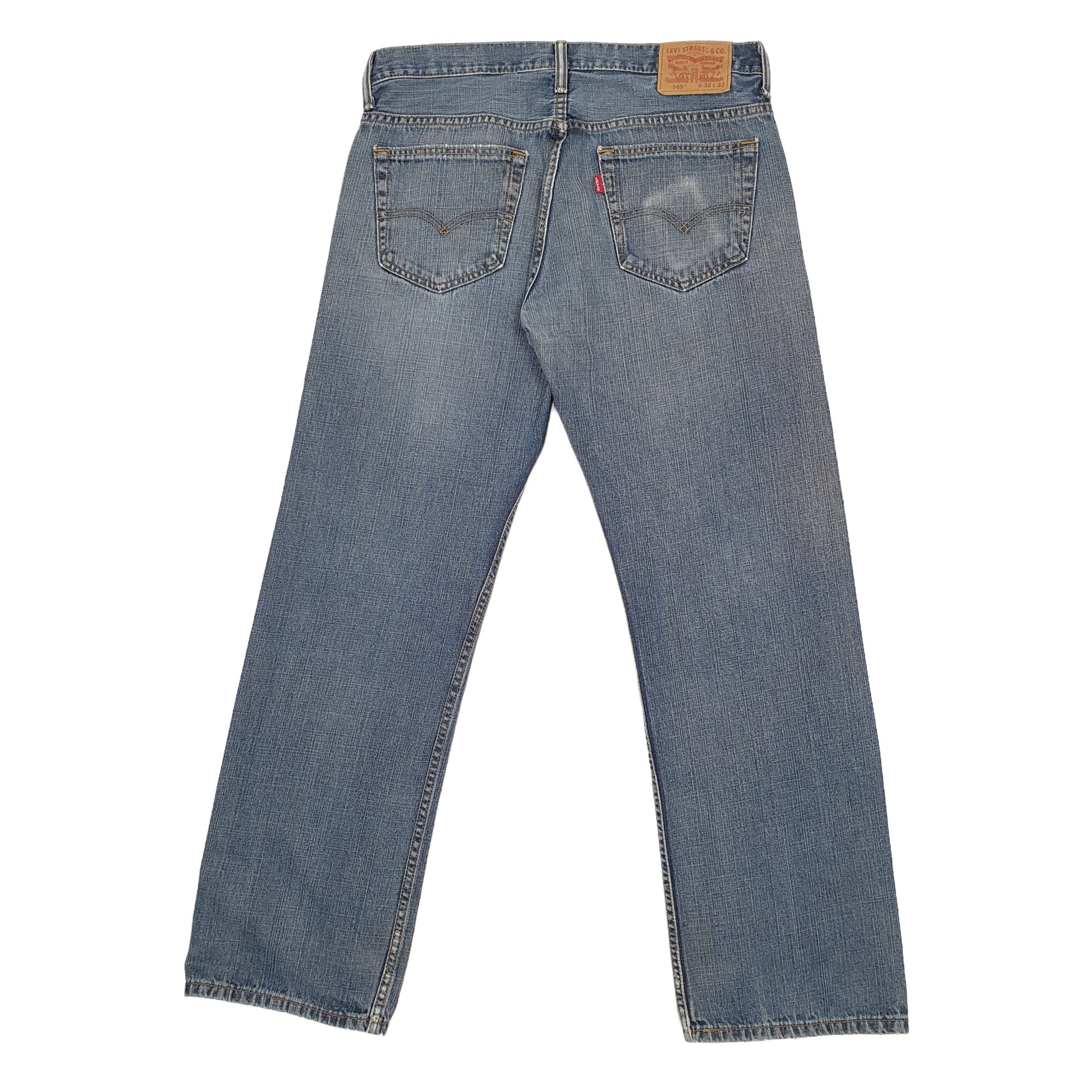 Mens Blue Levis  569 JeansW34 L32