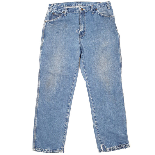 Dickies Casual Loose Fit Carpenter Jeans W36 L31 Blue