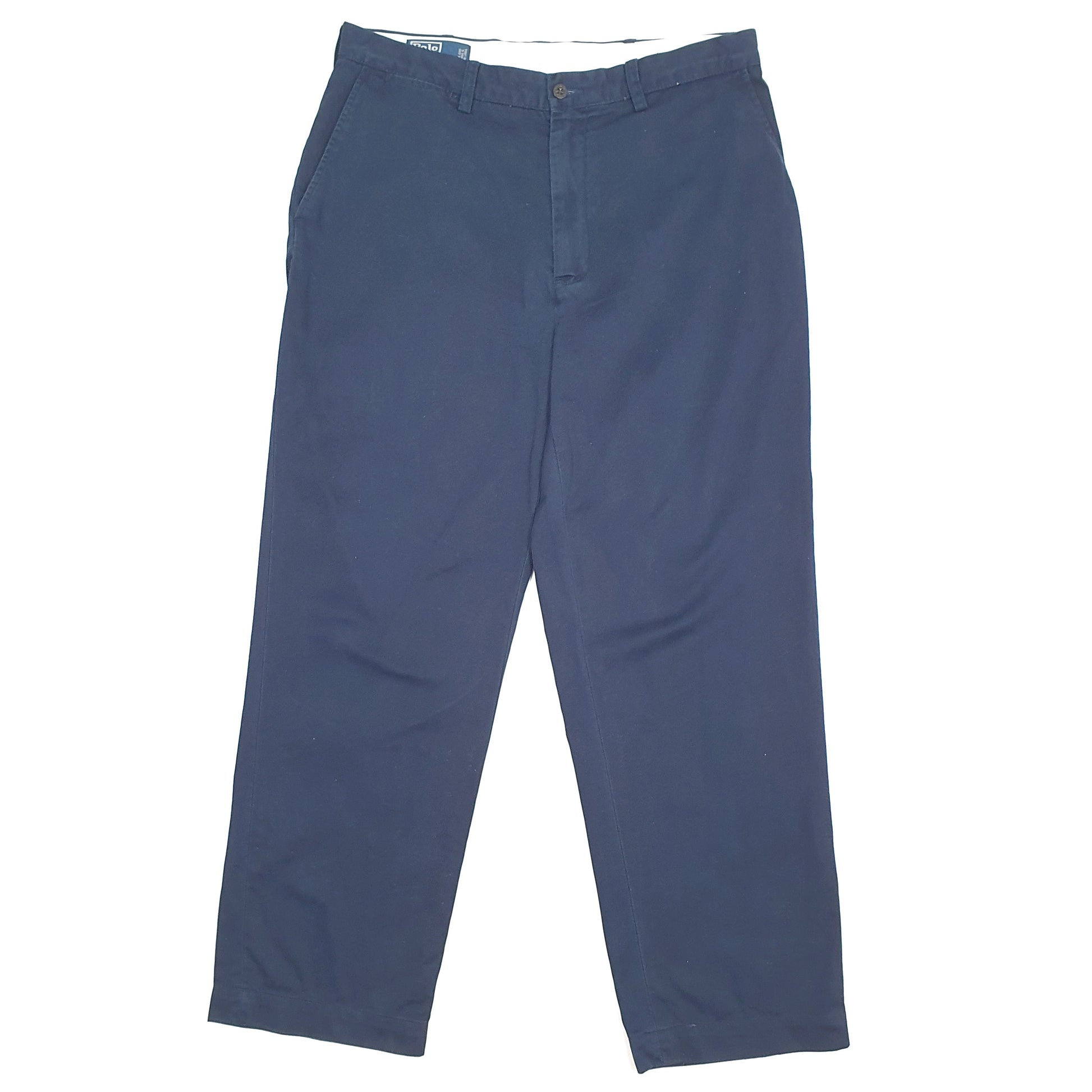 Mens Navy Polo Ralph Lauren Prospect Pant Chino Trousers