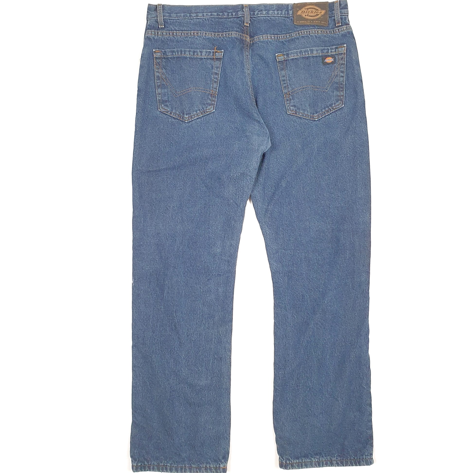 Dickies Casual Loose Fit Cotton lined Jeans W36 L31 Blue