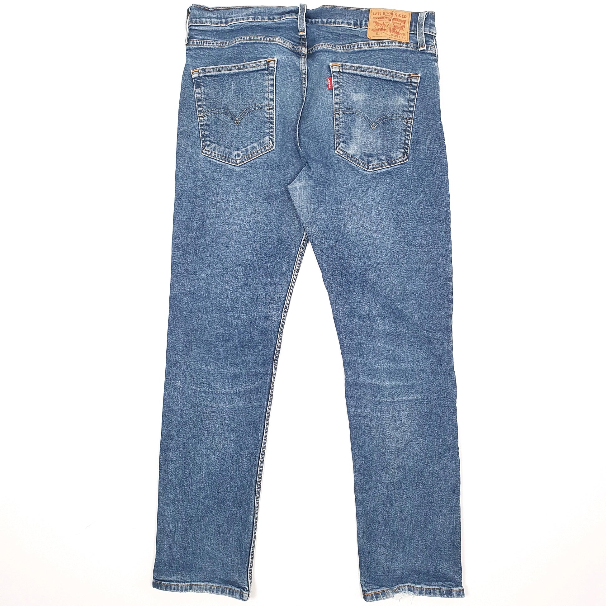 Levis 514 Straight Fit Jeans W36 L32 Blue