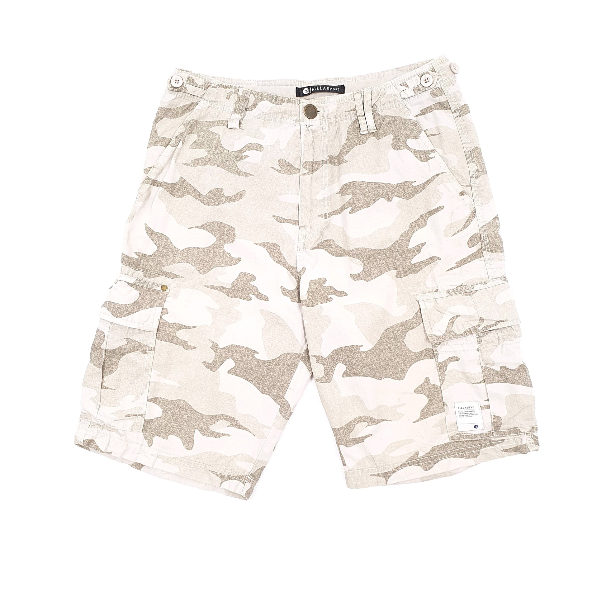Beige Billabong Cargo Shorts