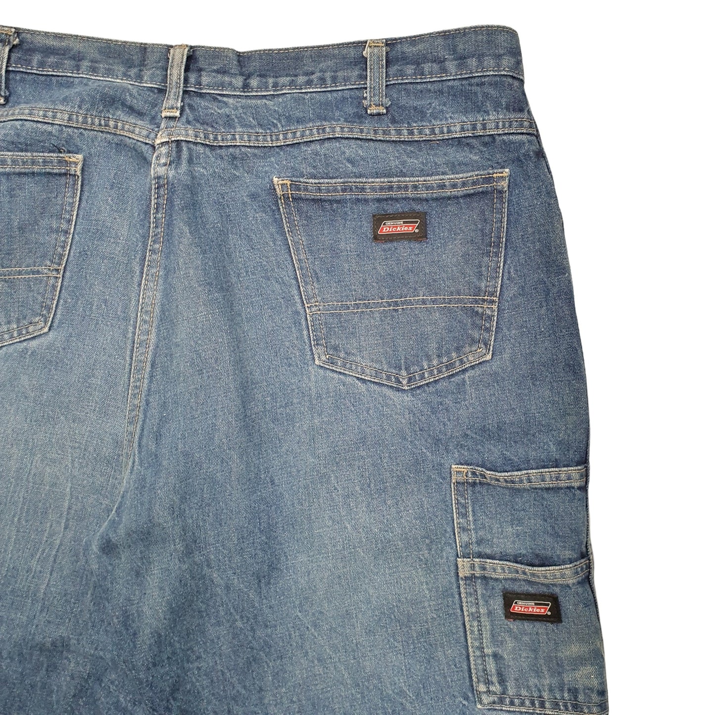 Mens Blue Dickies  Denim Shorts