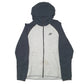 Mens Grey Nike Hoodie Full Zip Jumper