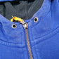 Mens Blue Nike SB Skateboarding Paul Rodriguez P Rod Hoodie Full Zip Jumper