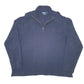 Mens Navy Polo Ralph Lauren  Quarter Zip Jumper