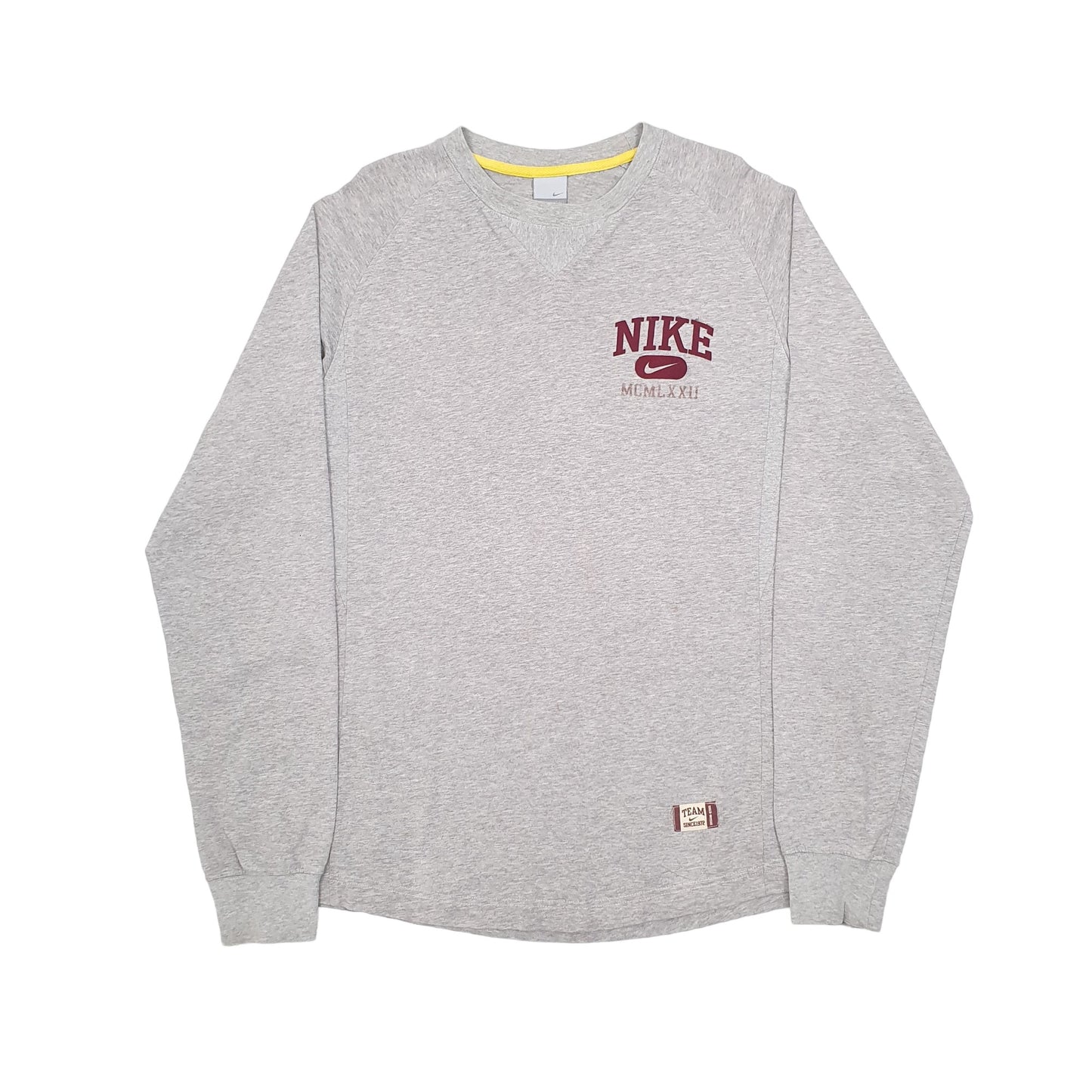Nike Team Spellout Lightweight Crewneck M Grey