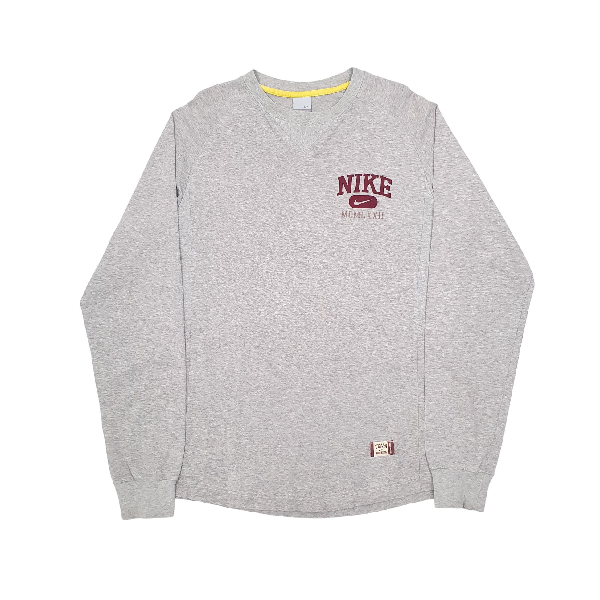Nike Team Spellout Lightweight Crewneck M Grey