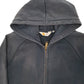 Mens Navy Carhartt Hoodie Chase Jacket Workwear Full Zip Jumper