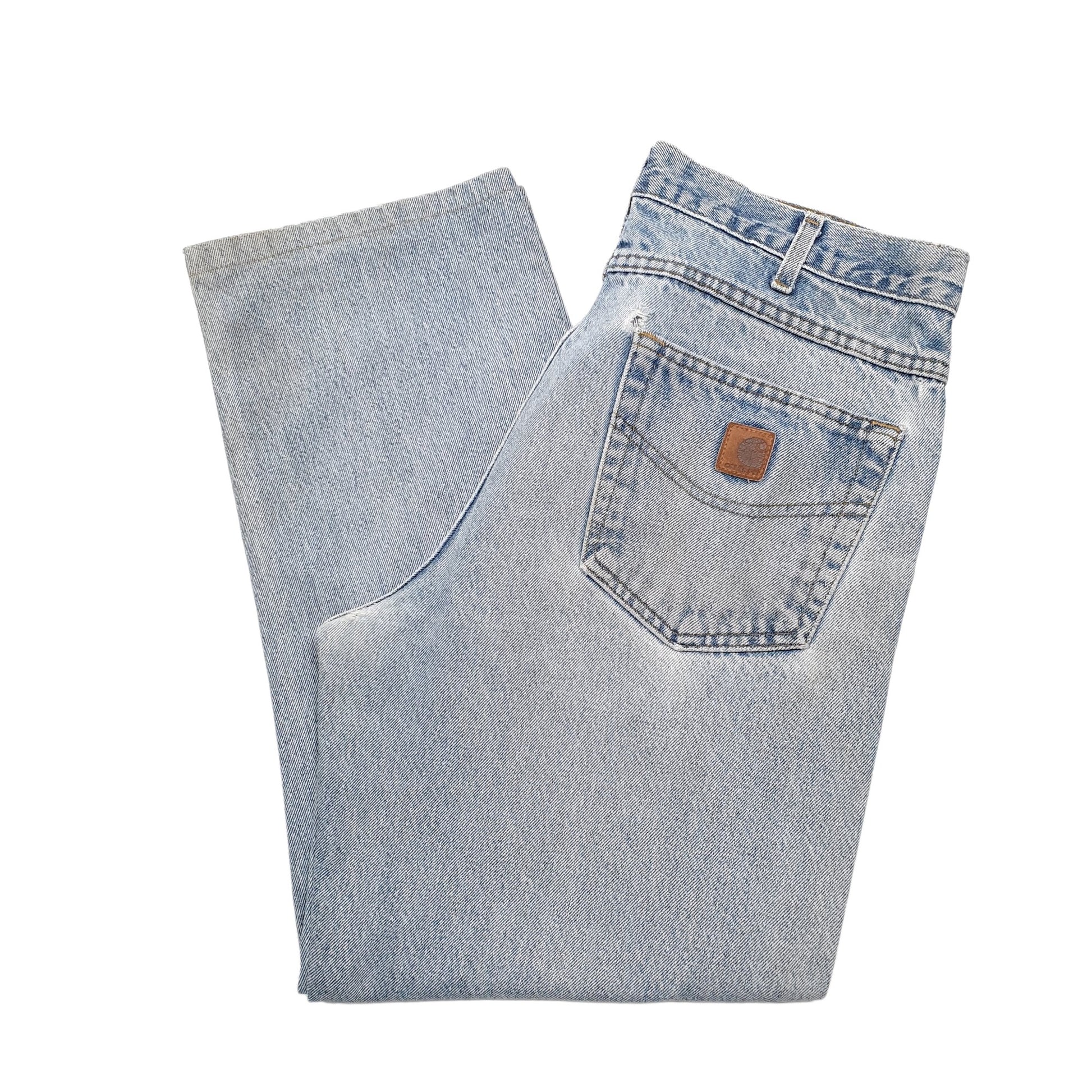 Mens Blue Carhartt  Carpenter Trousers