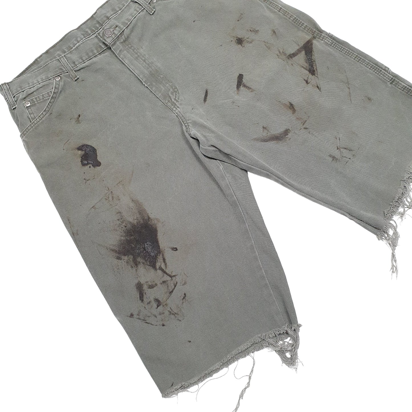 Mens Green Dickies  Carpenter Shorts