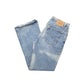 Levis Loose Flared Fit Jeans UK14 Blue